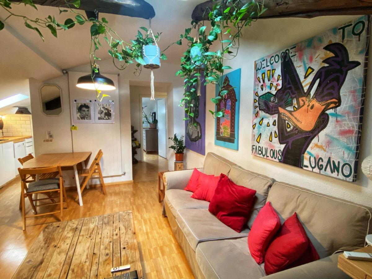 Cozy Apartment By The The Lake Of לוגאנו מראה חיצוני תמונה